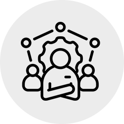 Team collaboration icon